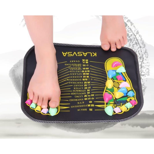Reflexology Foot Massage Mat with Detachable Stones by HitMyNeed