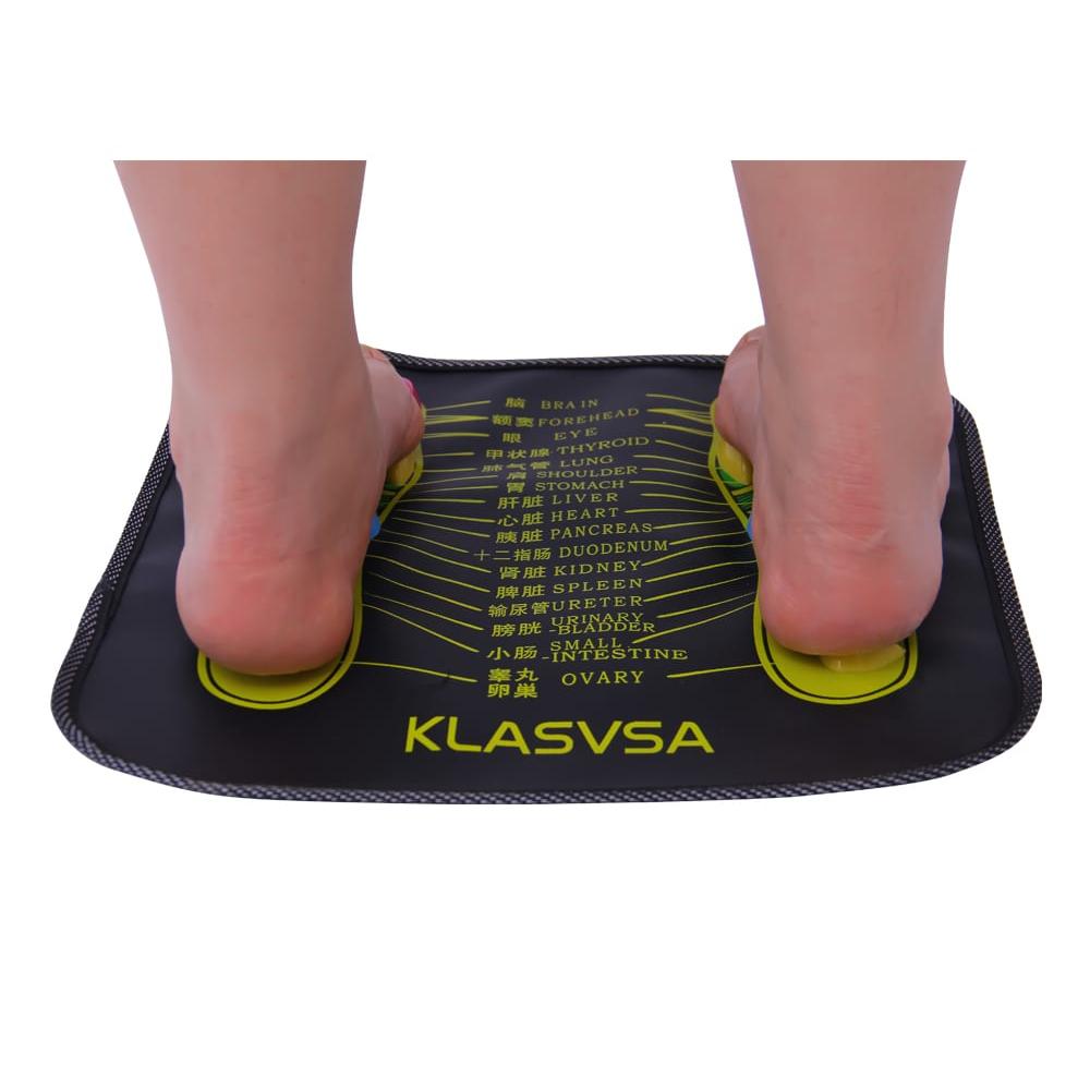 Reflexology Foot Massage Mat with Detachable Stones by HitMyNeed