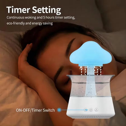 Relax Cloud Rain Ultrasonic Aromatherapy Humidifier by HitMyNeed
