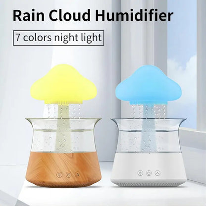 Relax Cloud Rain Ultrasonic Aromatherapy Humidifier by HitMyNeed