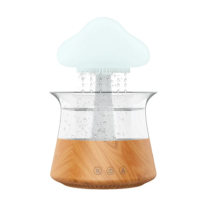 Relax Cloud Rain Ultrasonic Aromatherapy Humidifier rust-red by HitMyNeed