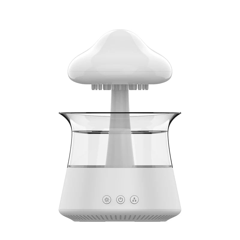 Relax Cloud Rain Ultrasonic Aromatherapy Humidifier white by HitMyNeed