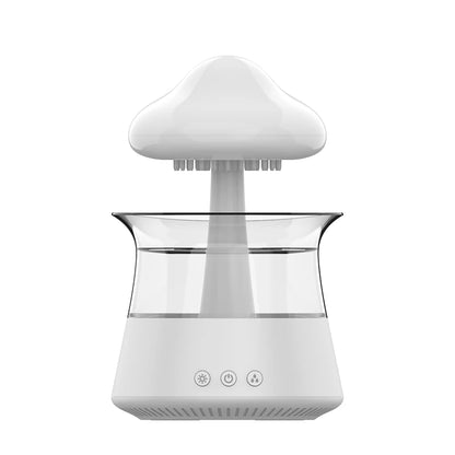Relax Cloud Rain Ultrasonic Aromatherapy Humidifier white by HitMyNeed