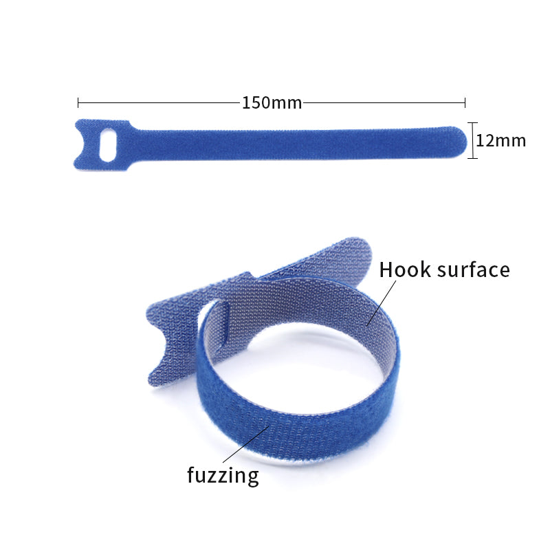 Releasable Nylon Cable Ties - Reusable Zip Straps by HitMyNeed