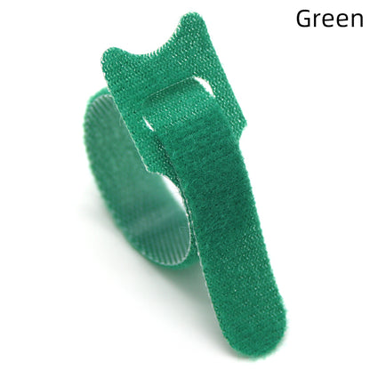 Releasable Nylon Cable Ties - Reusable Zip Straps green 30pcs by HitMyNeed