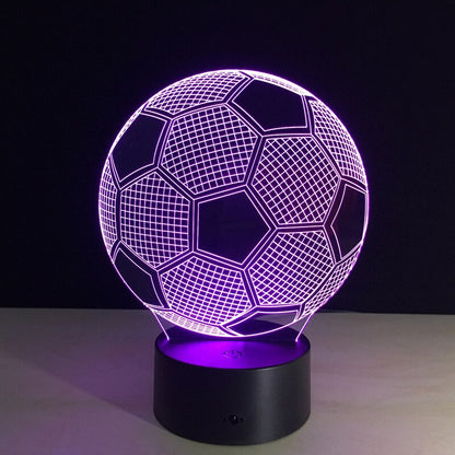 Remote Control 3D Football Night Light Lamp by HitMyNeed