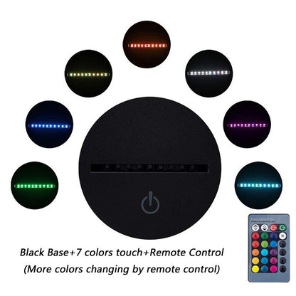 Remote Control 3D Football Night Light Lamp by HitMyNeed