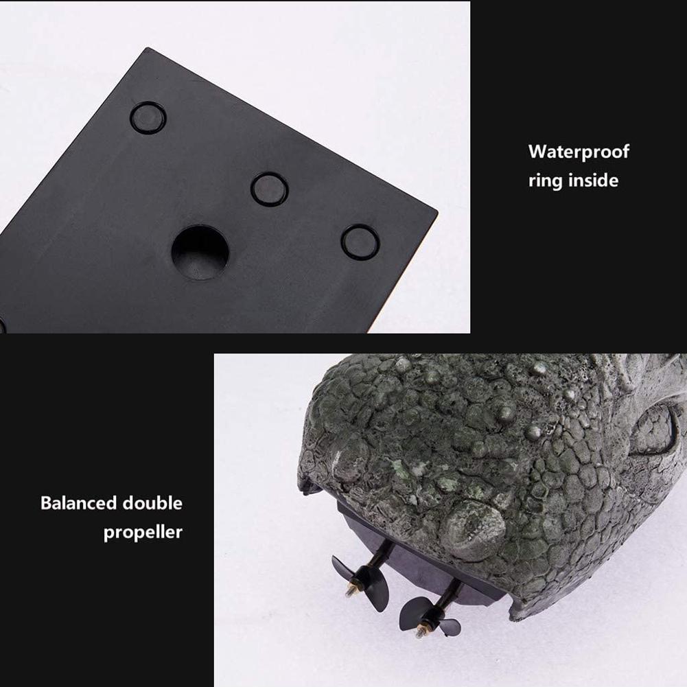 Remote Control Alligator Head Water Toy 2.4GHz by HitMyNeed