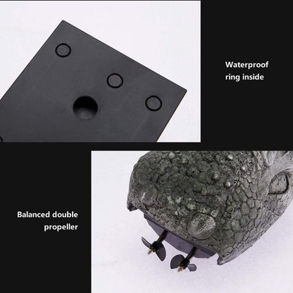 Remote Control Alligator Head Water Toy 2.4GHz by HitMyNeed