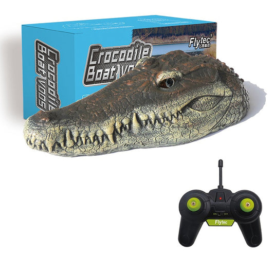 Remote Control Crocodile Head Pool Boat Toy by HitMyNeed