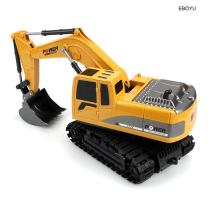 Remote Control Excavator Toy with 6-Channel RC by HitMyNeed