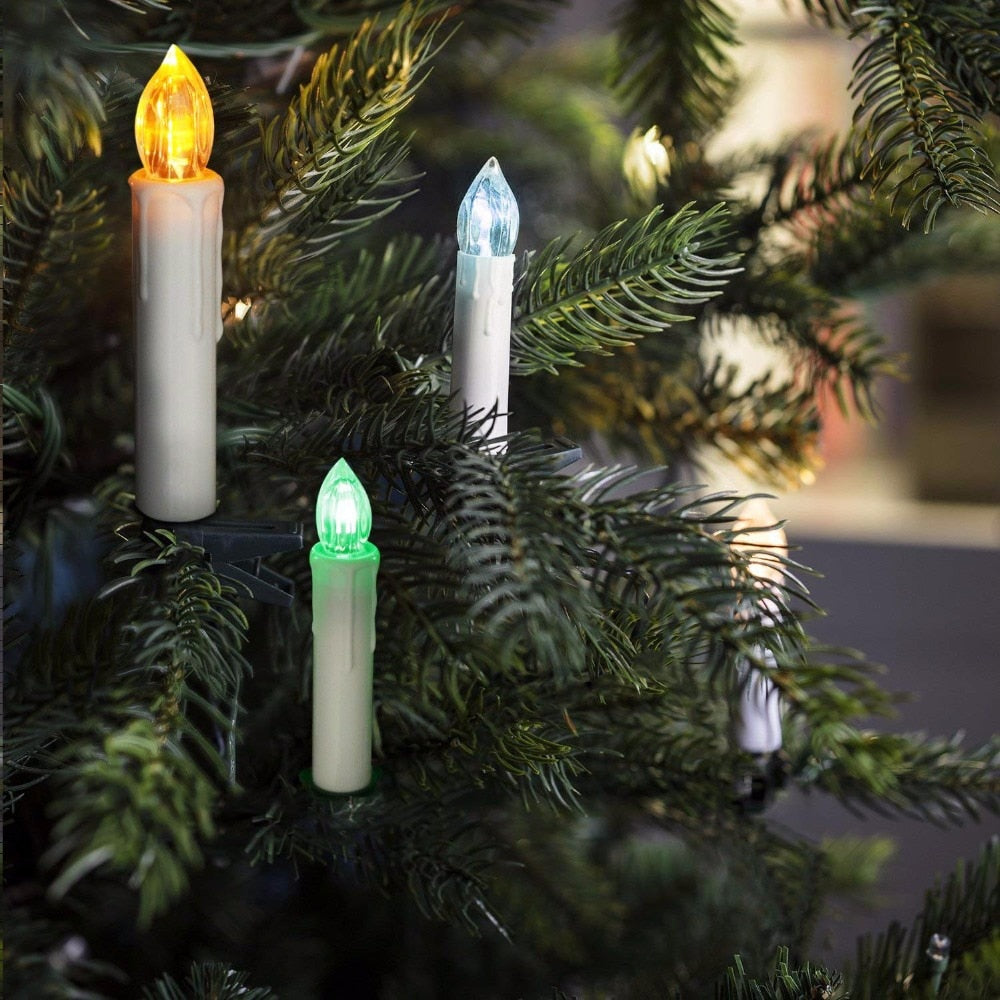 Remote Control Flameless Candles Set of 10 by HitMyNeed