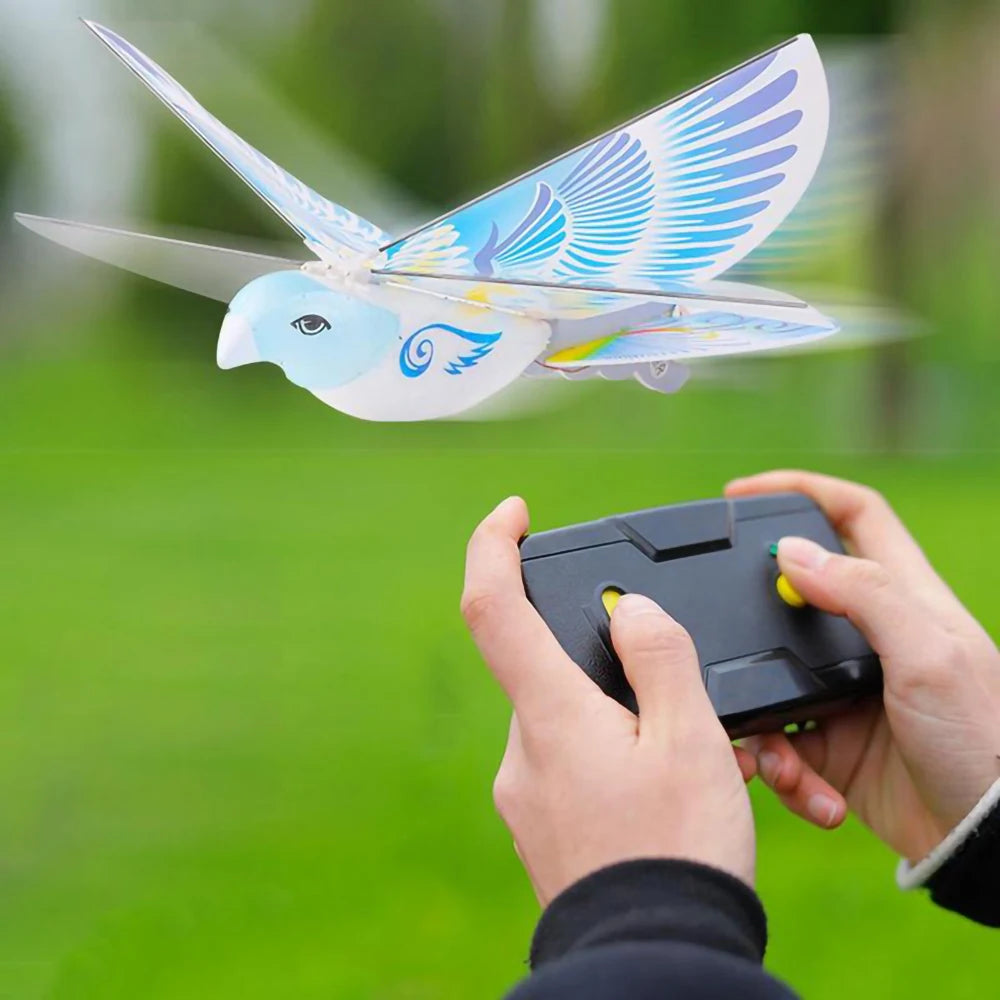 Remote Control Flying Bird Toy with Bionic Wings by HitMyNeed