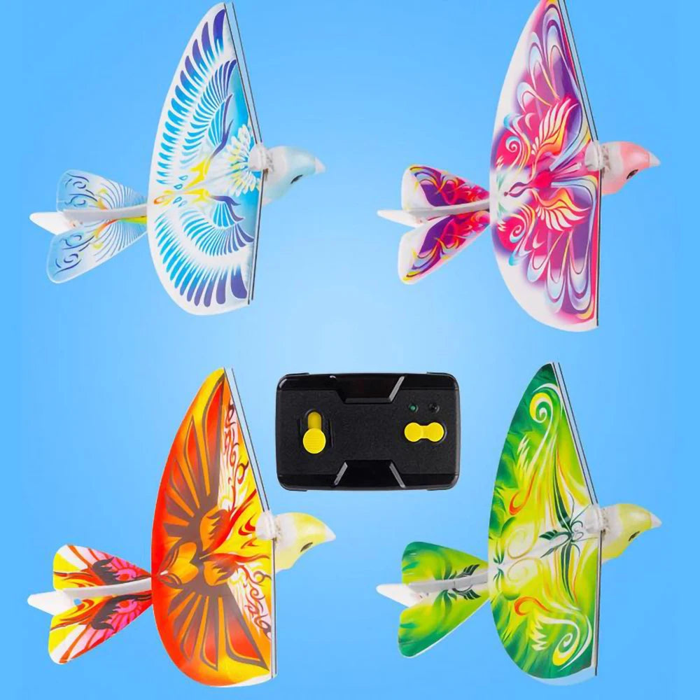 Remote Control Flying Bird Toy with Bionic Wings by HitMyNeed