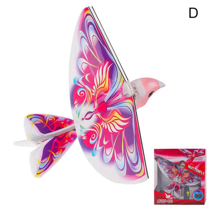 Remote Control Flying Bird Toy with Bionic Wings red by HitMyNeed