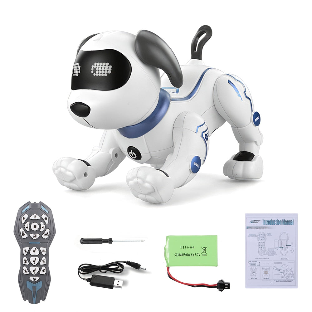 Remote Control Interactive Robot Dog Toy for Kids by HitMyNeed