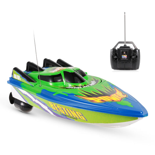 Remote Control Racing Boat Toy for Kids by HitMyNeed