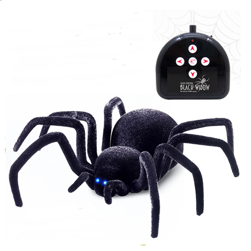 Remote Control Tarantula Prank Toy with LED Eyes by HitMyNeed