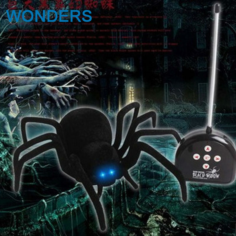 Remote Control Tarantula Prank Toy with LED Eyes by HitMyNeed