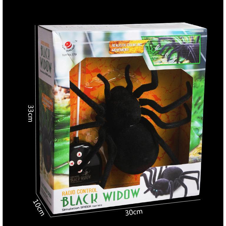 Remote Control Tarantula Prank Toy with LED Eyes by HitMyNeed