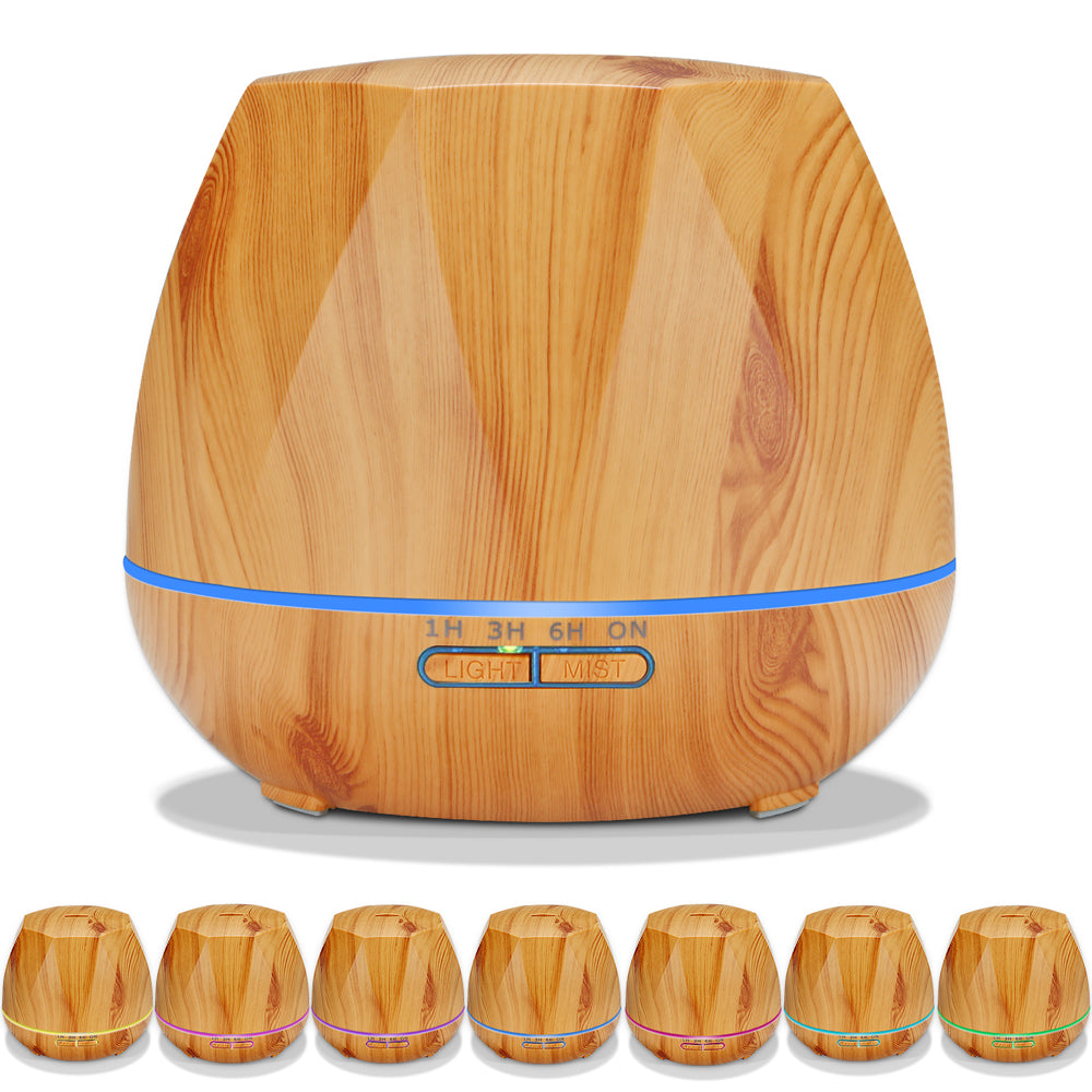 Remote Control Wood Grain Steam Humidifier Diffuser by HitMyNeed