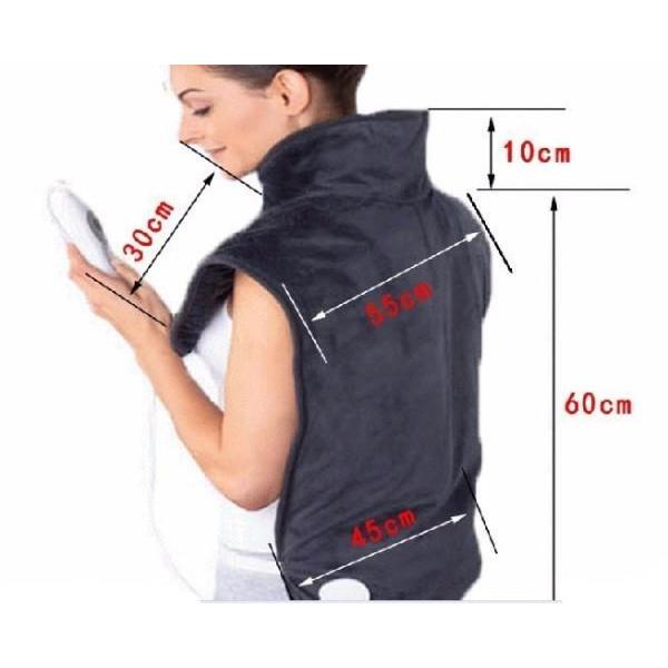 Remote Controlled Heated Vest for Back & Neck Relief by HitMyNeed