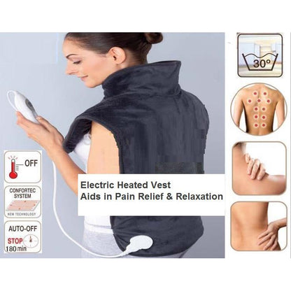 Remote Controlled Heated Vest for Back & Neck Relief by HitMyNeed