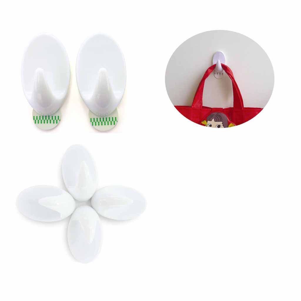 Removable Self Adhesive Wall Hooks (Set of 5) by HitMyNeed