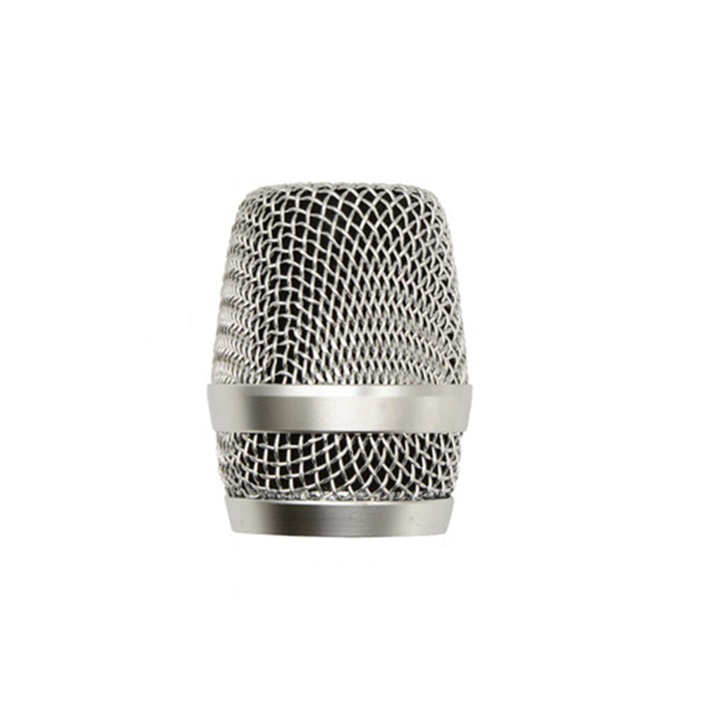 Replacement Microphone Grille with Built-In Foam type-5-silver by HitMyNeed