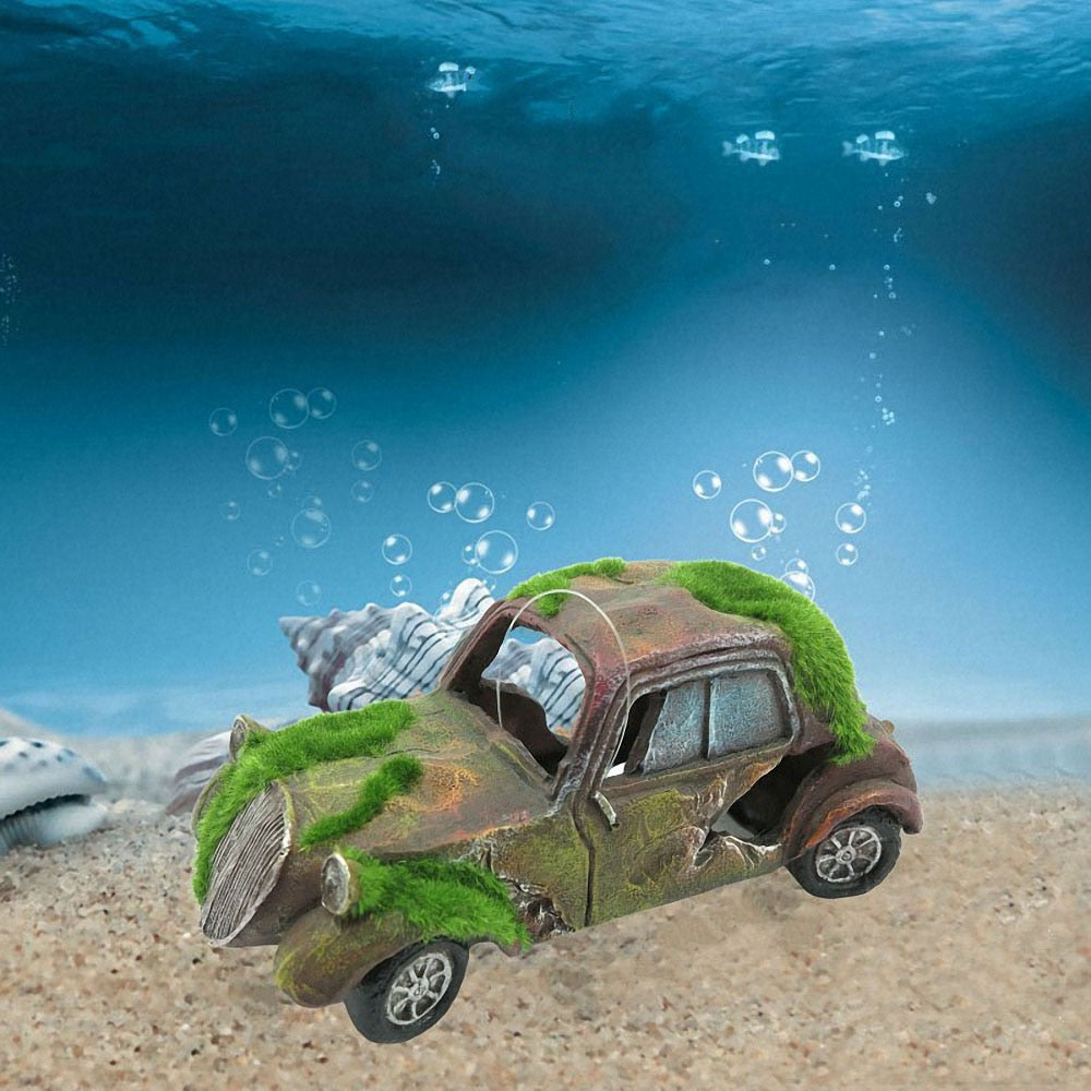 Resin Car Aquarium Decoration Ornament by HitMyNeed