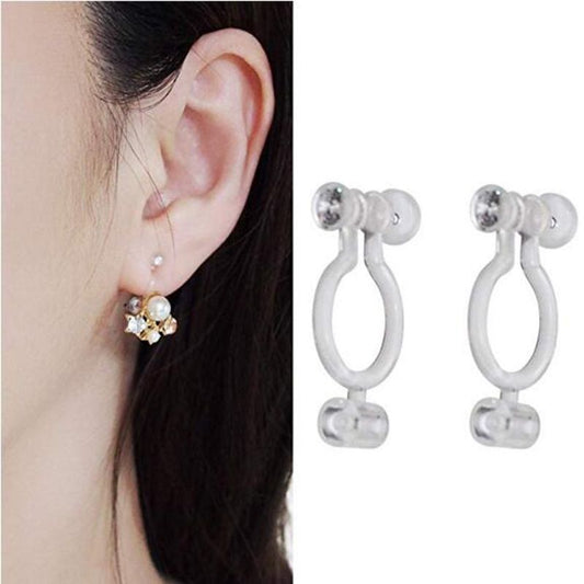 Resin Clip-On Earring Converters, 20-Piece Set by HitMyNeed