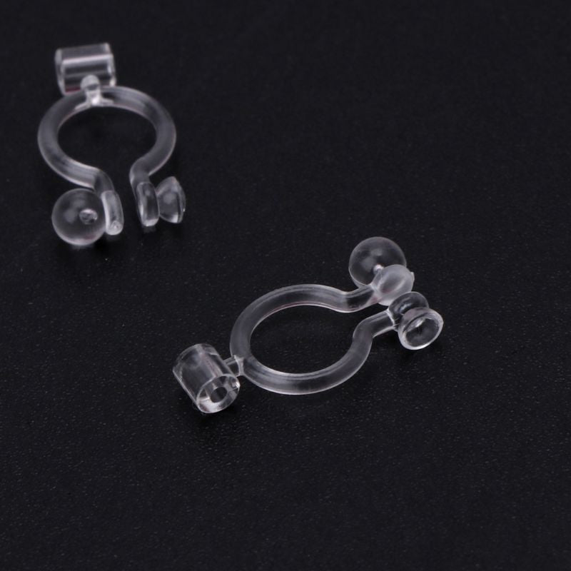 Resin Clip-On Earring Converters, 20-Piece Set by HitMyNeed