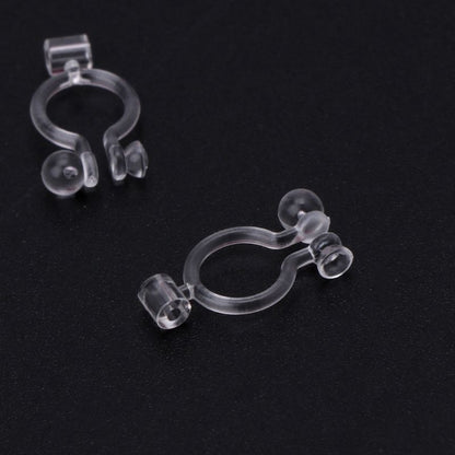 Resin Clip-On Earring Converters, 20-Piece Set by HitMyNeed