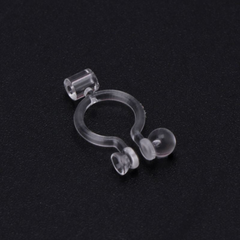 Resin Clip-On Earring Converters, 20-Piece Set by HitMyNeed