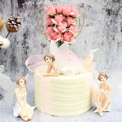 Resin Fairy Cake Toppers Set of 3 by HitMyNeed
