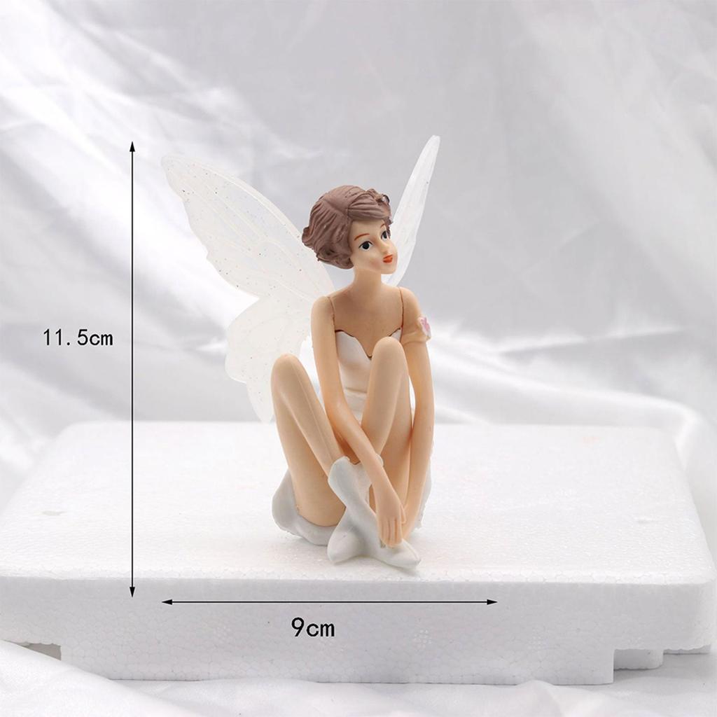 Resin Fairy Cake Toppers Set of 3 by HitMyNeed