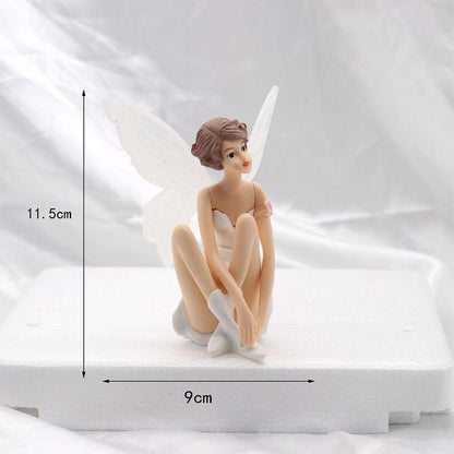 Resin Fairy Cake Toppers Set of 3 by HitMyNeed