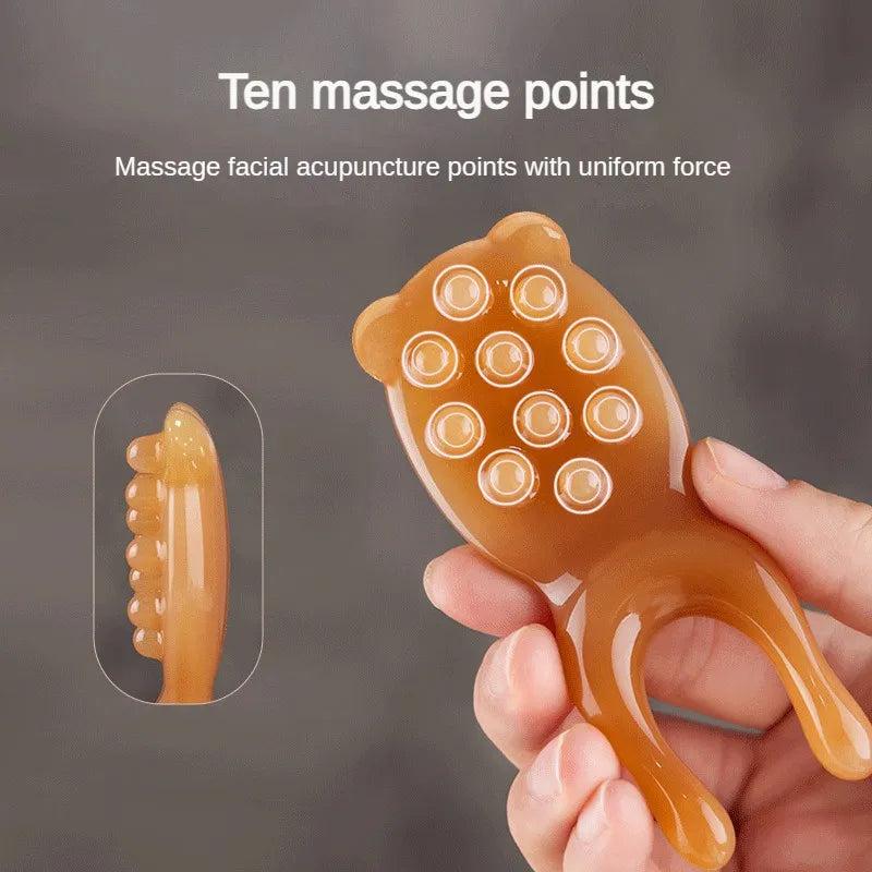 Resin Gua Sha Nose & Face Massage Tool by HitMyNeed