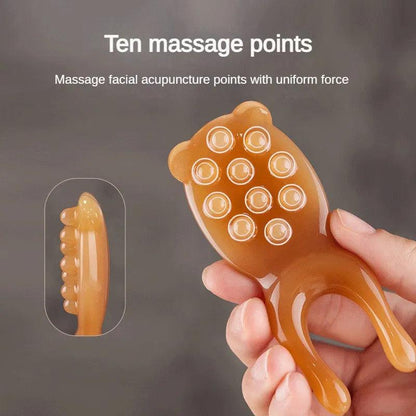 Resin Gua Sha Nose & Face Massage Tool by HitMyNeed