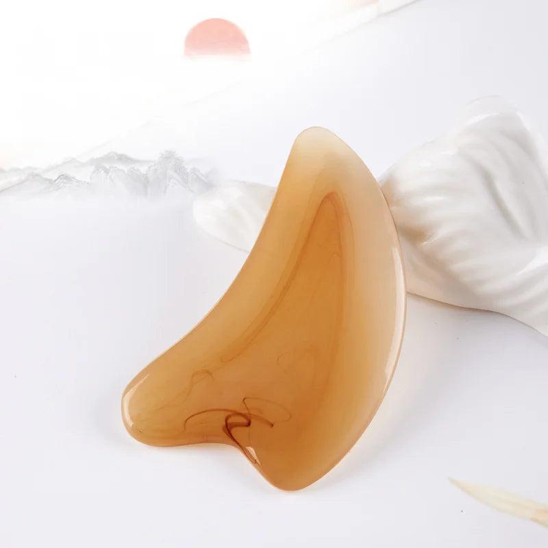 Resin Gua Sha Nose & Face Massage Tool by HitMyNeed