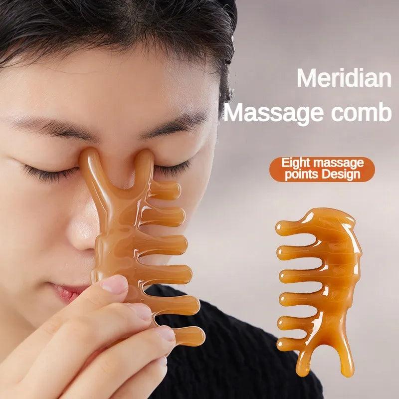 Resin Gua Sha Nose & Face Massage Tool by HitMyNeed