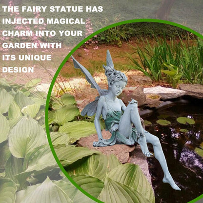 Resin Miniature Fairy Garden Figurine Decor by HitMyNeed