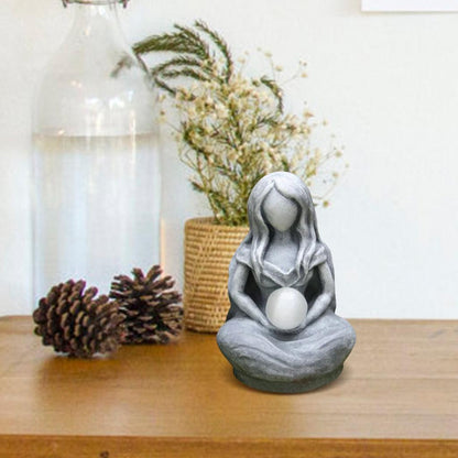 Resin Moon Goddess Statue Home & Altar Decor by HitMyNeed