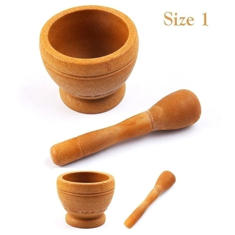 Resin Mortar and Pestle Set for Herbs, Spices & Garlic size1 by HitMyNeed