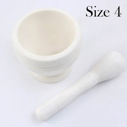 Resin Mortar and Pestle Set for Herbs, Spices & Garlic size4 by HitMyNeed
