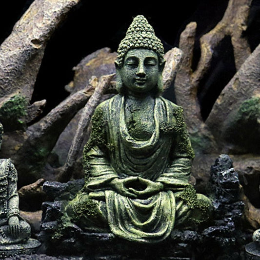 Resin Underwater Buddha Aquarium Ornament Decor by HitMyNeed