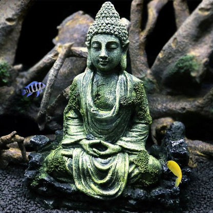 Resin Underwater Buddha Aquarium Ornament Decor by HitMyNeed