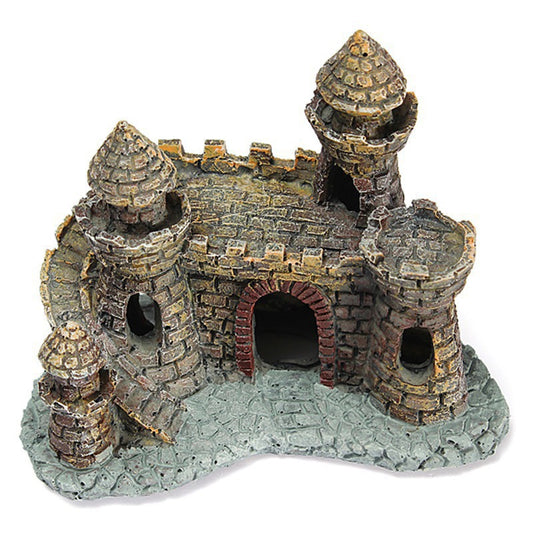Resin Underwater Castle Ornament for Aquariums by HitMyNeed