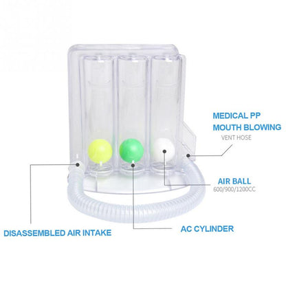Respiratory Exerciser Breathing Trainer Device by HitMyNeed