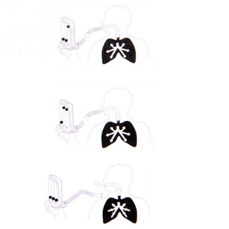 Respiratory Exerciser Breathing Trainer Device by HitMyNeed